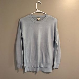 NWT Baby blue Jcrew sweater